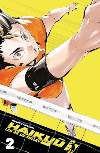 jaquette livre Haikyu !! - Les as du volley ball - Smash Édition - Tome 2