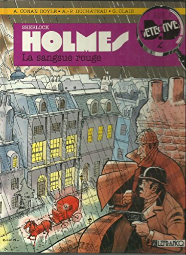 jaquette livre Sherlock Holmes - La Sangsue Rouge