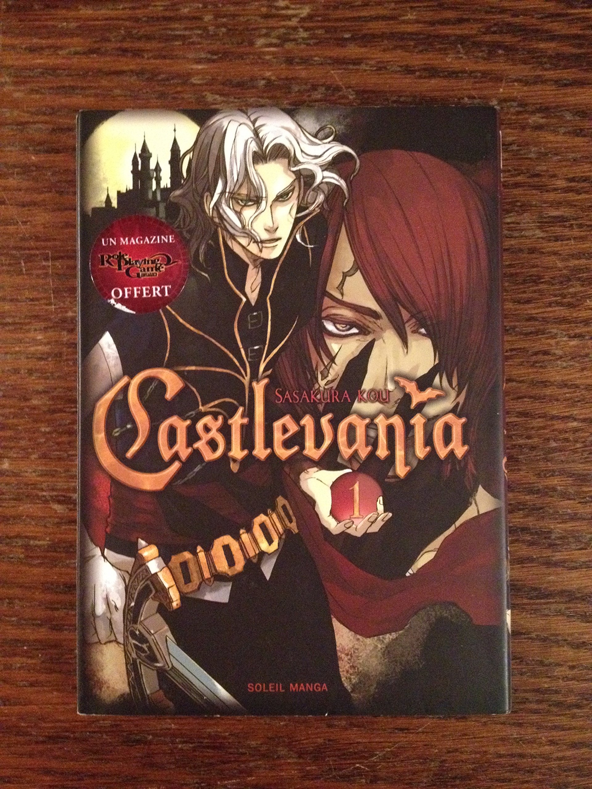 jaquette livre Castlevania