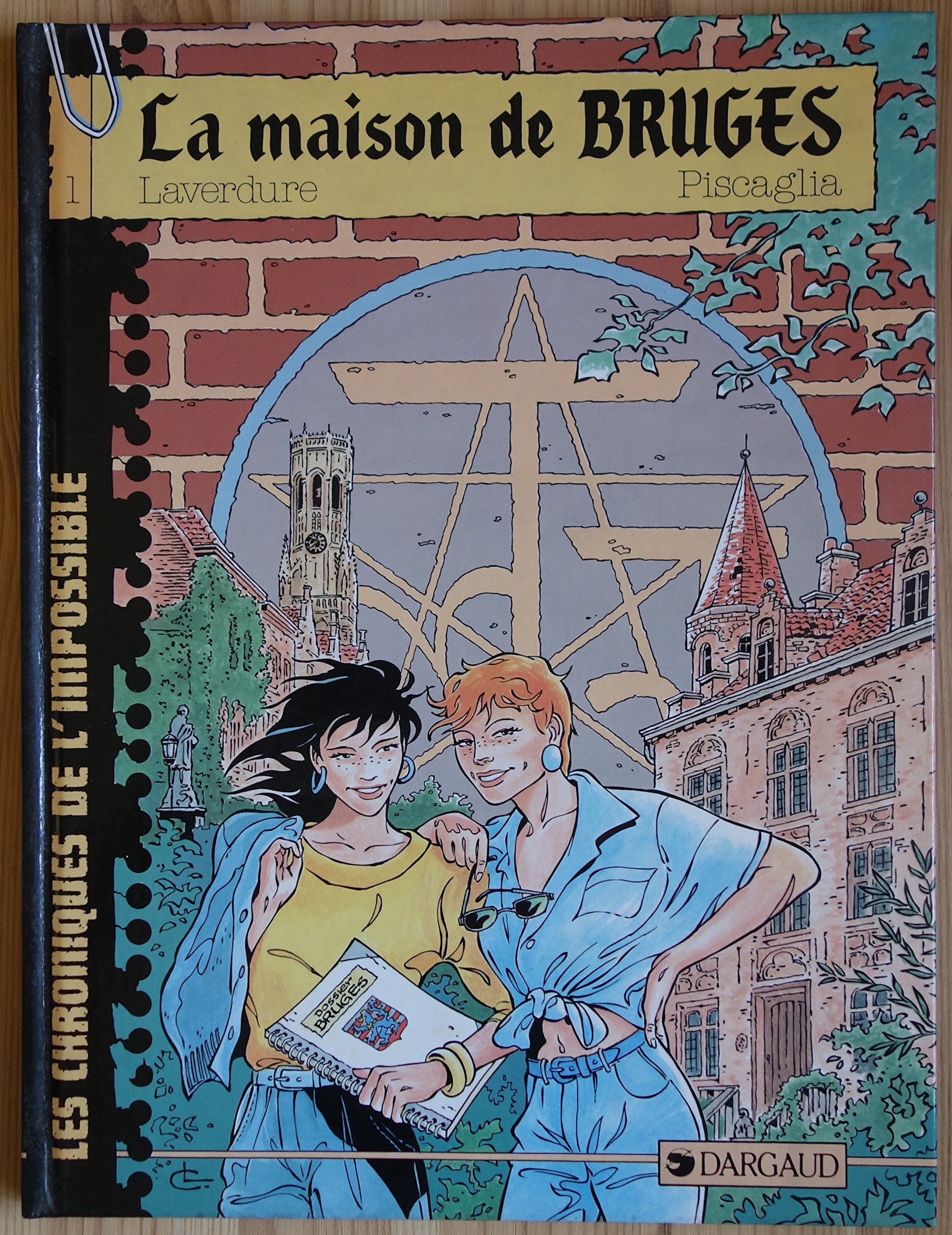 jaquette livre La maison de Bruges