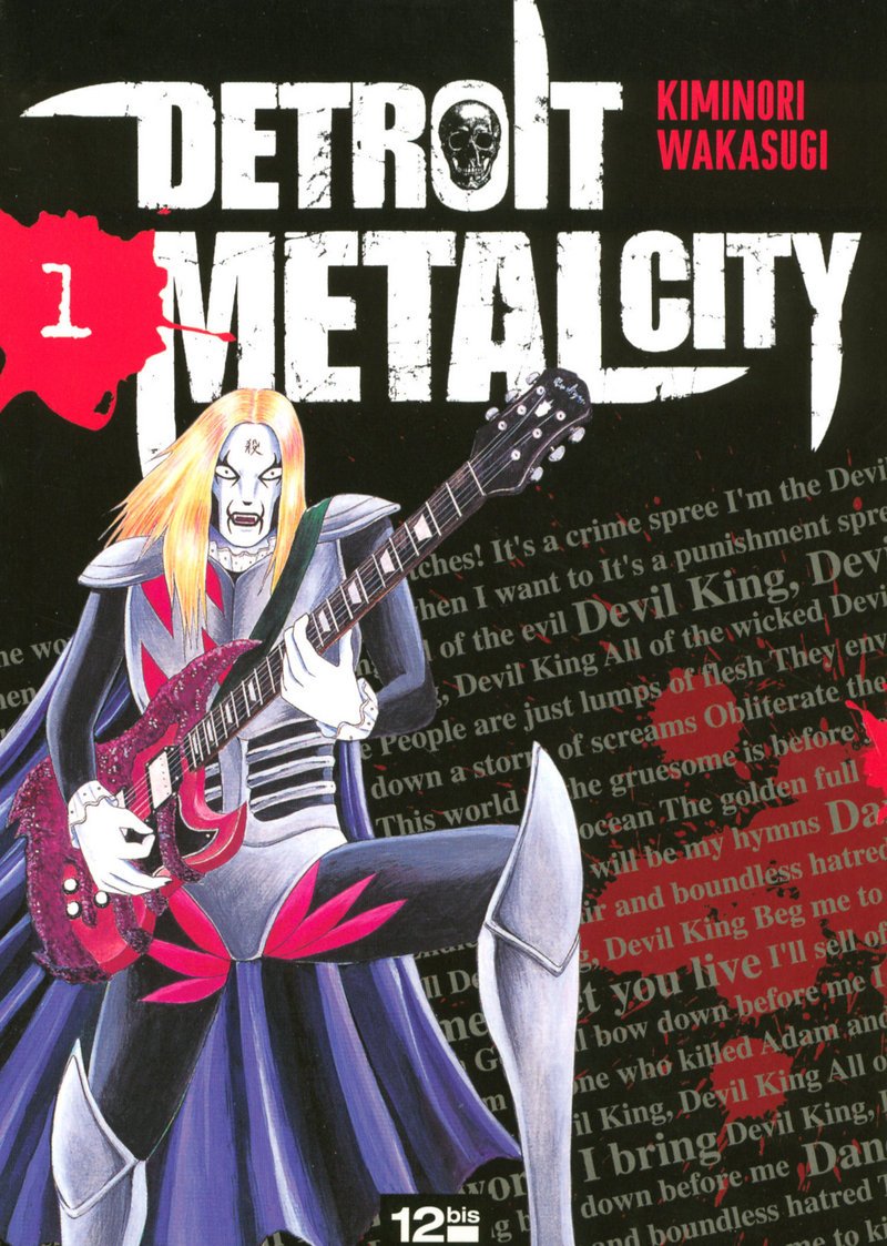 jaquette livre Detroit Metal City - DMC Vol.1