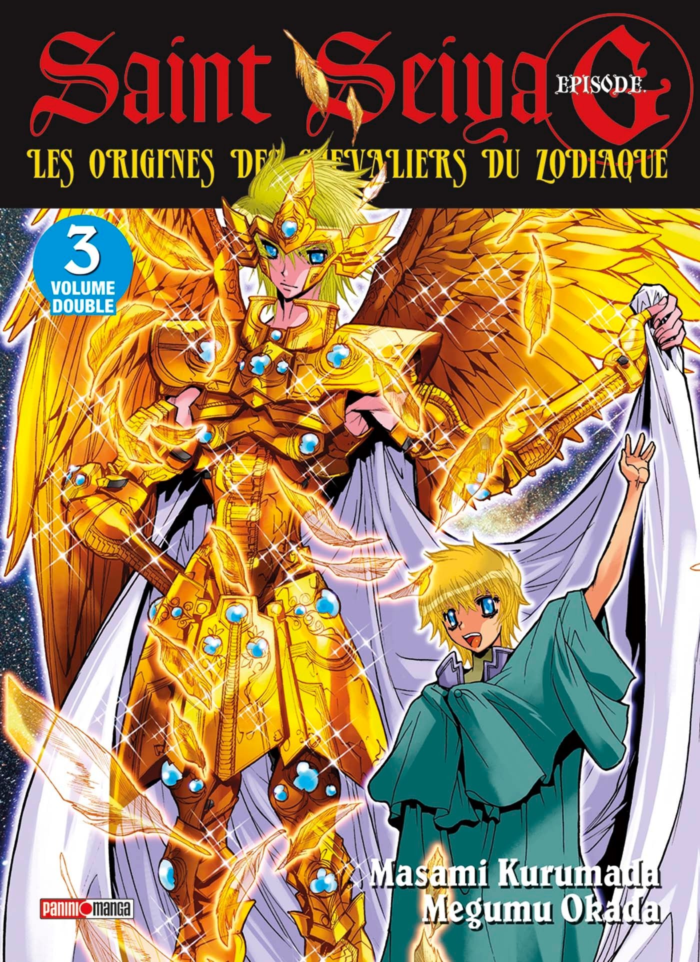 jaquette livre SAINT SEIYA EPISODE G T03 ED DOUBLE