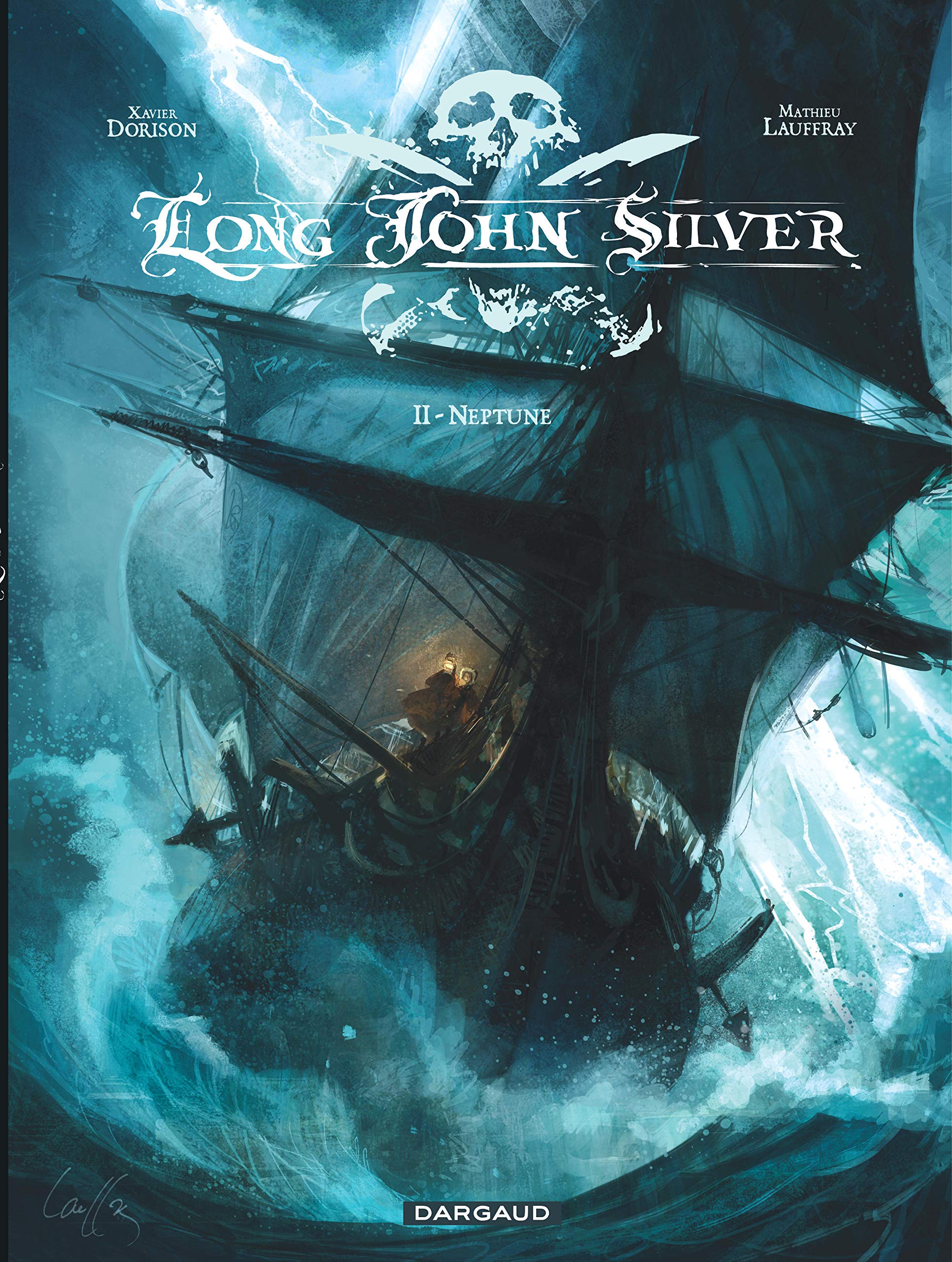 jaquette livre Long John Silver - tome 2 - Neptune
