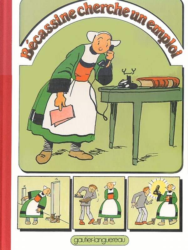jaquette livre Bécassine cherche un emploi, tome 25
