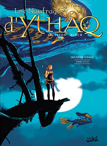 jaquette livre Les Naufragés D'ythaq Deuxième Voyage - Tome 13, Glèbe La Singulière - Tome 14, Le Joyau Du Génie - Tome 15, Imperator Express
