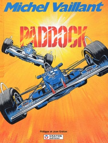 jaquette livre Michel Vaillant Tome 58 - Paddock