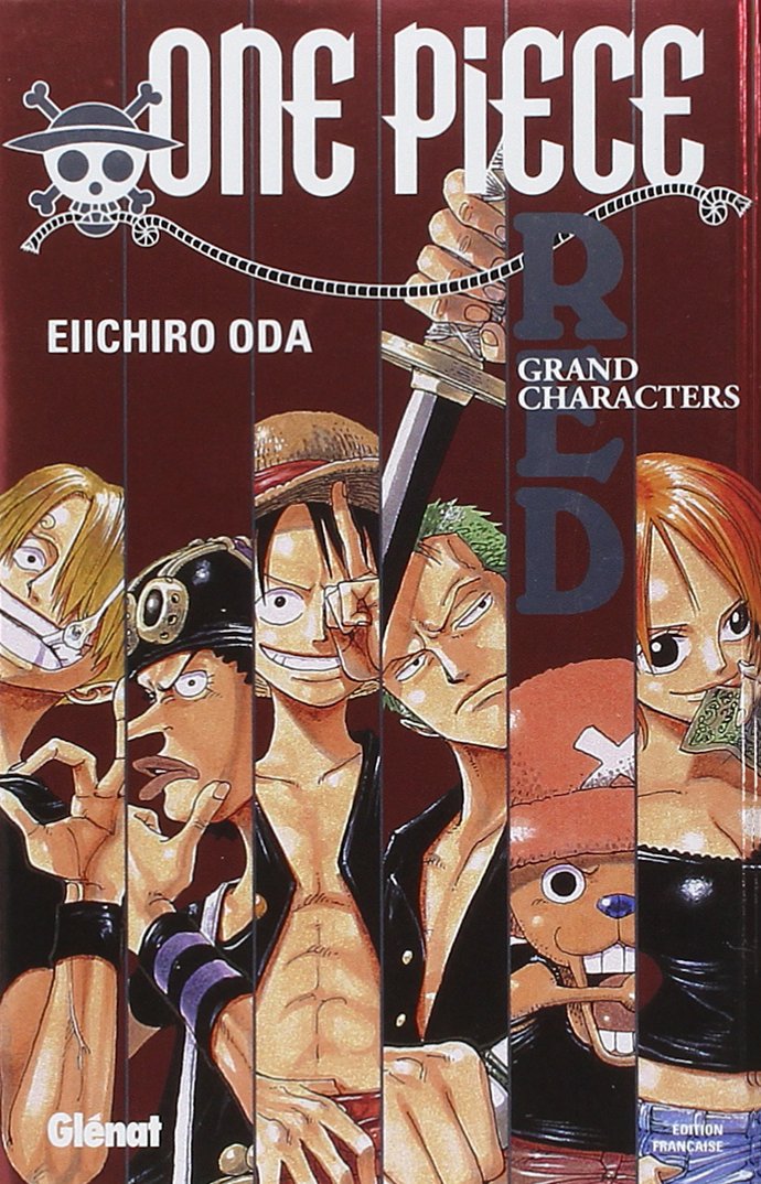 jaquette livre One Piece Red (Grand Characters)