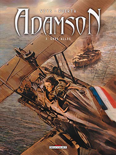 jaquette livre Adamson Tome 3 - Uber Alles