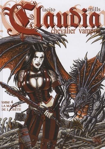 jaquette livre Claudia, Chevalier Vampire Tome 4 - La Marque De La Bête
