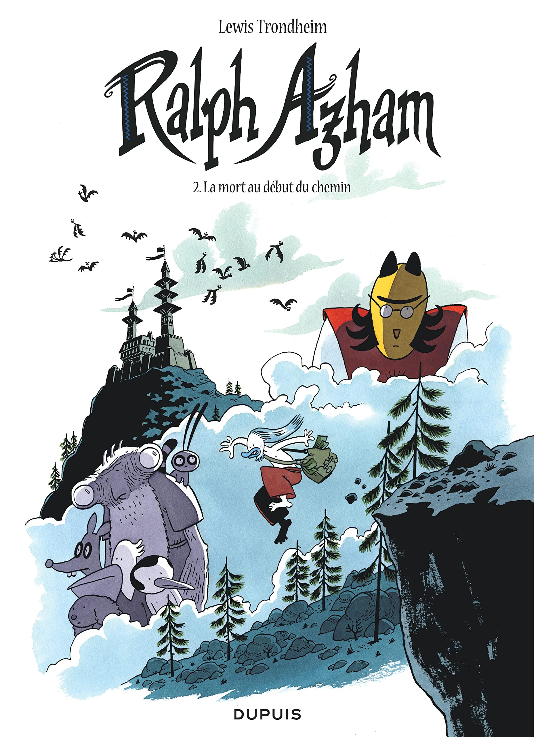 jaquette livre Ralph Azham - tome 2 - La mort au début du chemin
