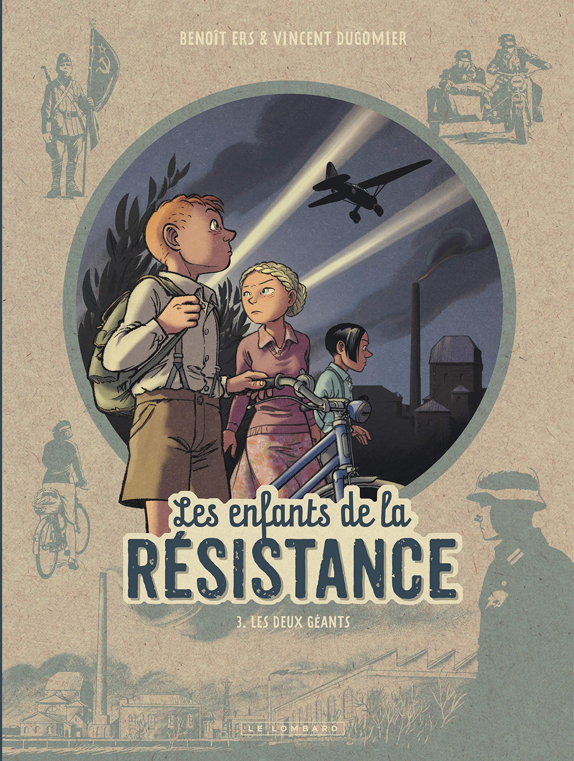 jaquette livre Les Enfants de la Résistance - tome 3 - Les Deux géants