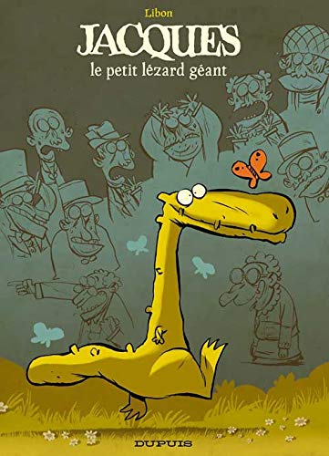 jaquette livre Jacques Le Petit Lézard Géant Tome 1