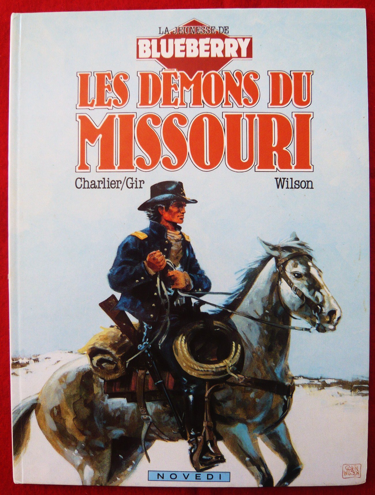 jaquette livre La Jeunesse de Blueberry, tome 4 : Les démons du Missouri