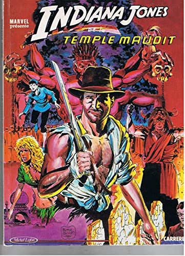 jaquette livre Indiana Jones Et Le Temple Maudit