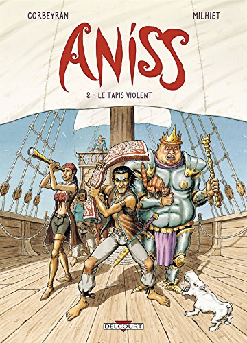 jaquette livre Aniss Tome 2 - Le Tapis Violent