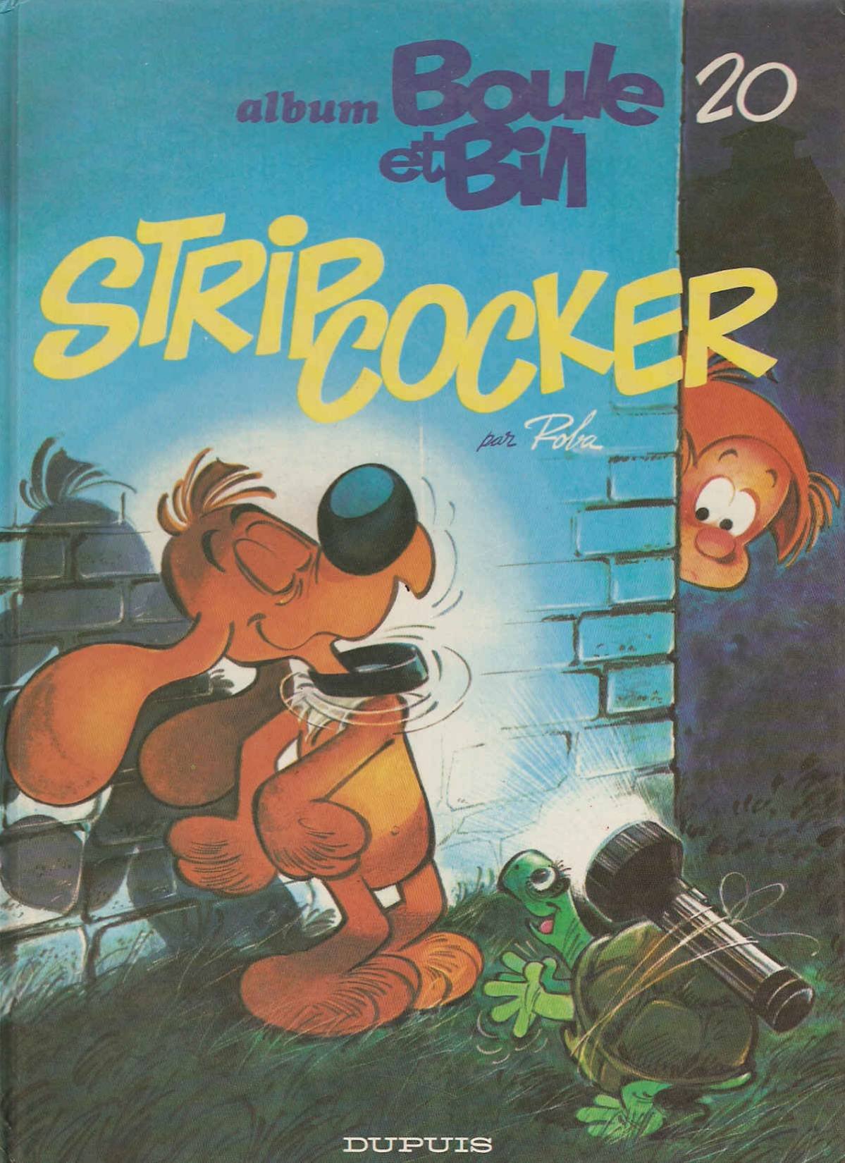 jaquette livre Album de Boule & Bill, Tome 20 : Strip-cocker