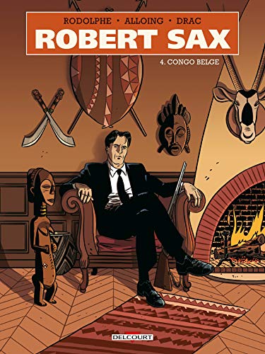 jaquette livre Robert Sax Tome 4 - Congo Belge