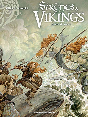 jaquette livre Sirènes & Vikings Tome 2 - Ecume De Nacre