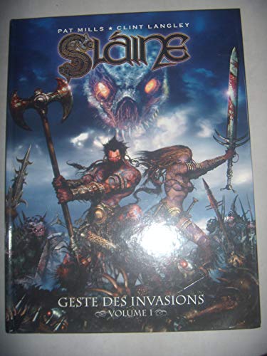 jaquette livre Slaine - Geste Des Invasions - Tome 1