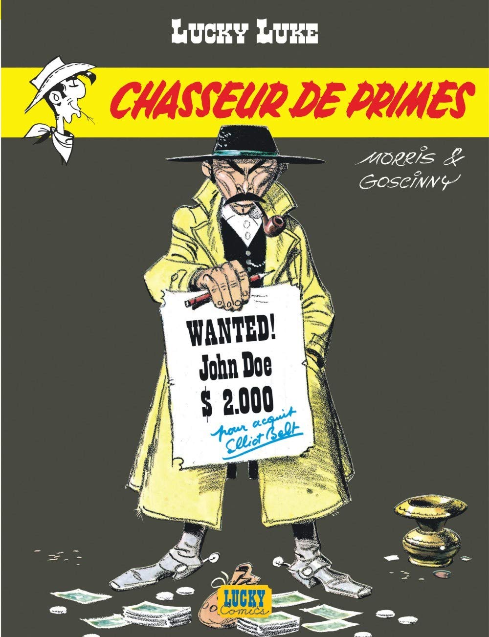 jaquette livre Lucky Luke, tome 8 : Chasseur de primes