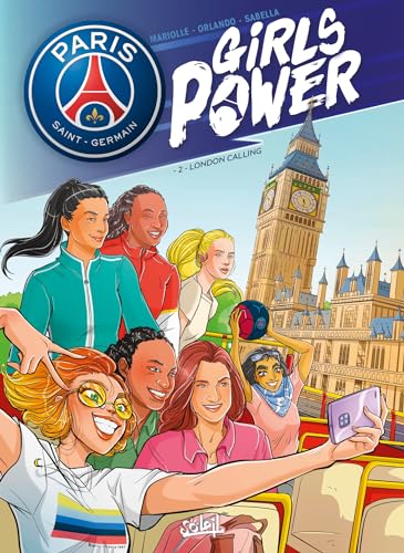 jaquette livre Paris Saint-Germain : Girls Power Tome 2 - London Calling