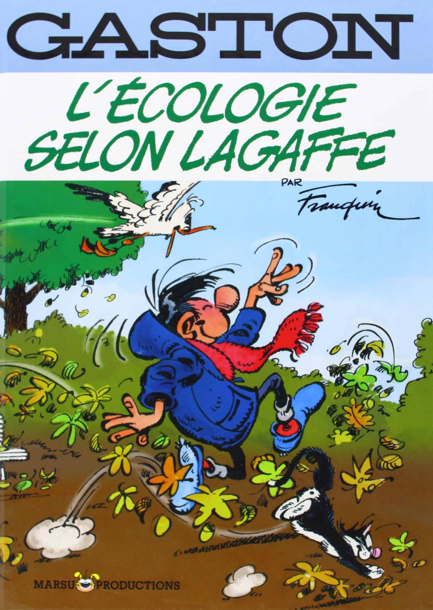 jaquette livre Gaston Classique - L'Ecologie Selon Lagaffe