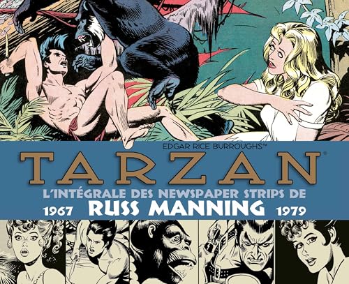 jaquette livre Tarzan L'intégrale Des Newspaper Strips - 1967-1979 - Coffret 4 Volumes