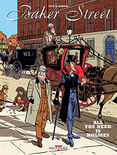 jaquette livre Baker Street Intégrale - Tomes 1 À 5 - Sherlock Holmes N'a Peur De Rien - Sherlock Holmes Et Le Club Des Sports Dangereux - Sherlock Holmes Et Les Hommes Du Camellia - Sherlock Holmes Et...