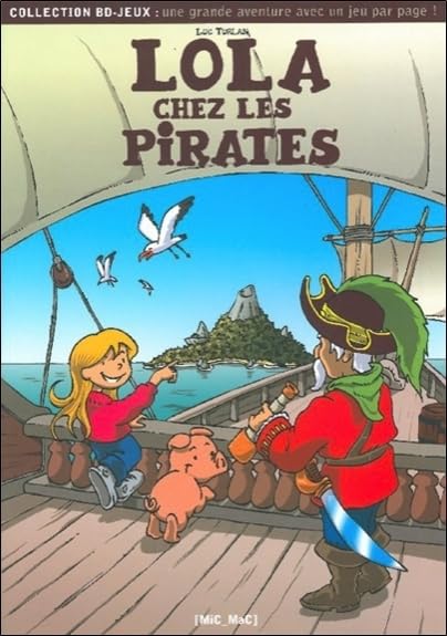 jaquette livre Lola Chez Les Pirates