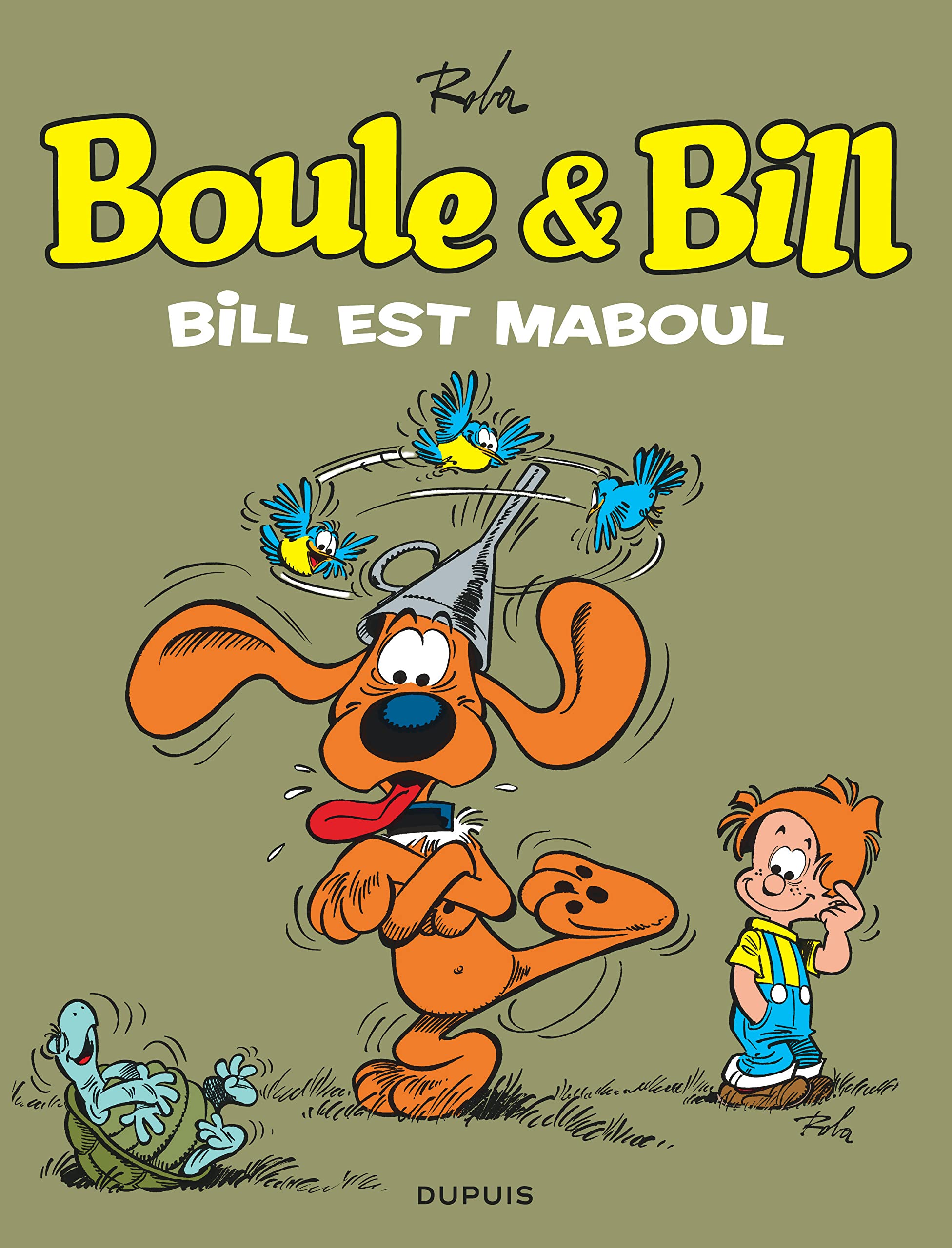 jaquette livre Boule & Bill, Tome 21 : Bill est maboul