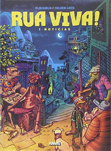 jaquette livre Rua Viva ! Tome 1 - Noticias