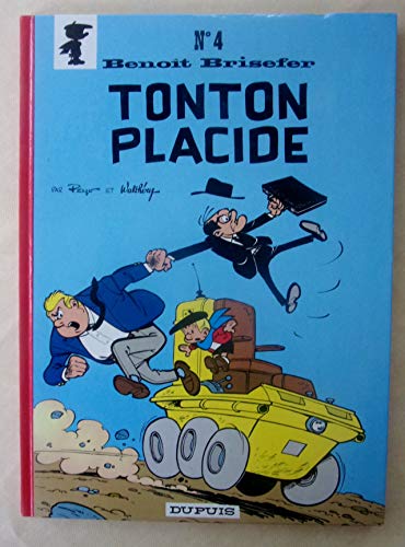 jaquette livre Benoît Brisefer Tome 4 - Tonton Placide