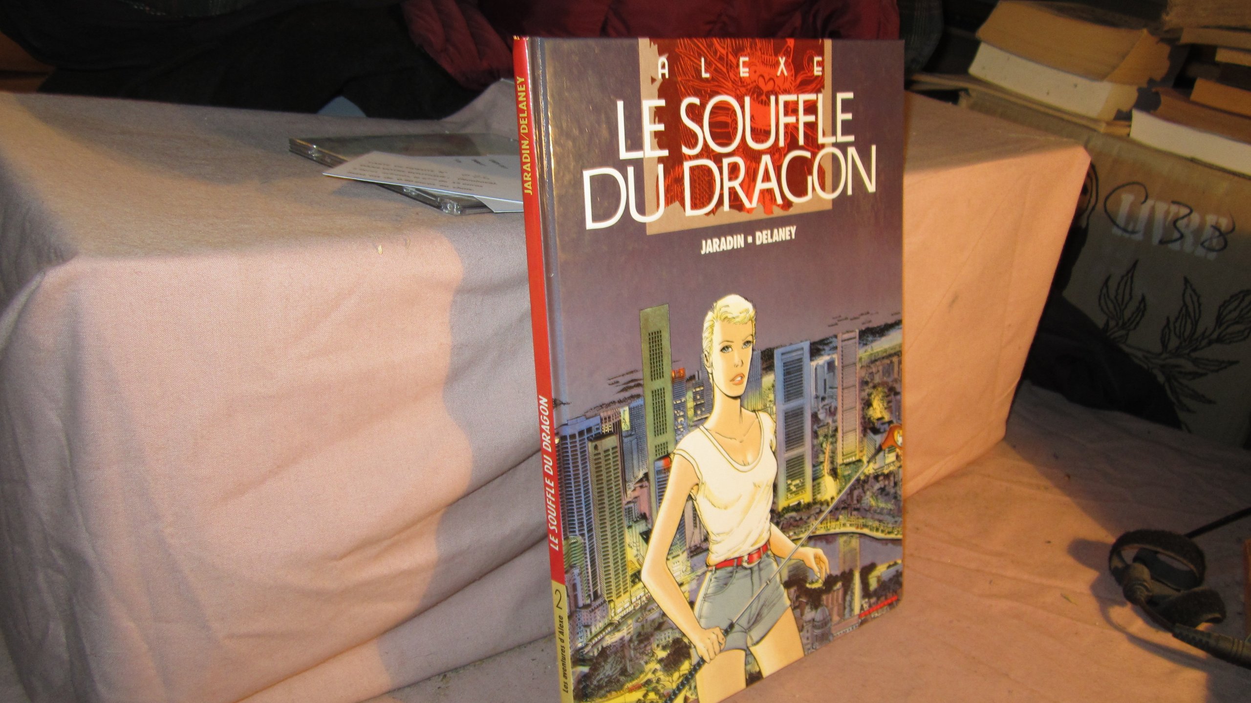 jaquette livre Les aventures d'Alexe, tome 2 : Le souffle du dragon