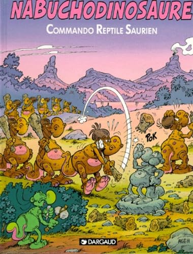 jaquette livre Nabuchodinosaure Tome 5 : Commando Reptile Saurien
