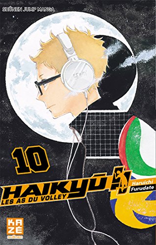 jaquette livre Haikyu !! - Les as du volley ball - Tome 10 : Lever de lune