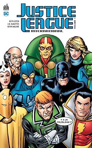 jaquette livre Justice League International Tome 1