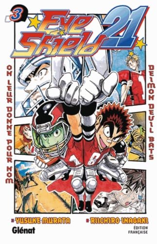 jaquette livre Eyeshield 21 - Tome 3 : On leur donne pour nom deimon devil bats