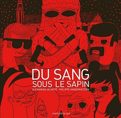 jaquette livre Du Sang Sous Le Sapin