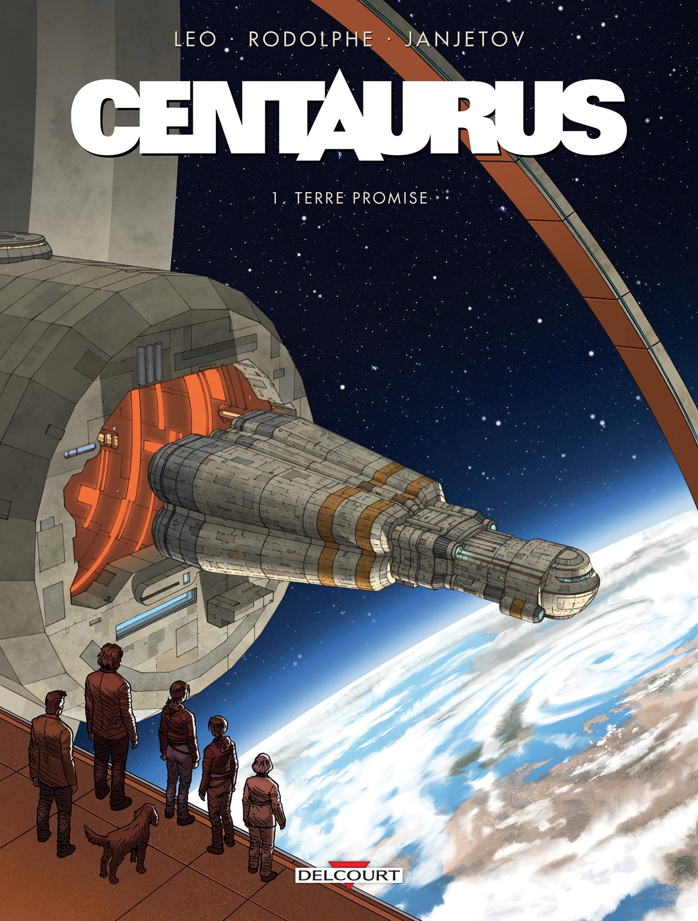 jaquette livre Centaurus T01 Terre Promise