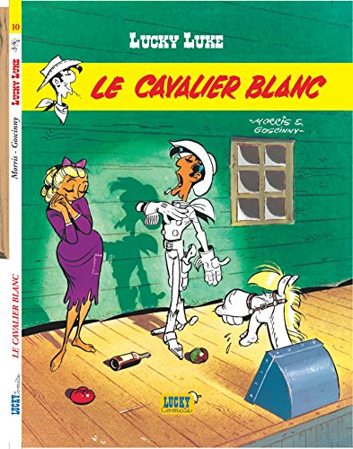 jaquette livre Lucky Luke Tome 10 - Le Cavalier Blanc