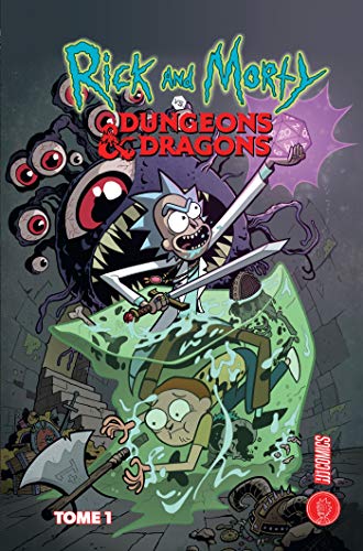 jaquette livre Rick & Morty Vs - Dungeons & Dragons Tome 1