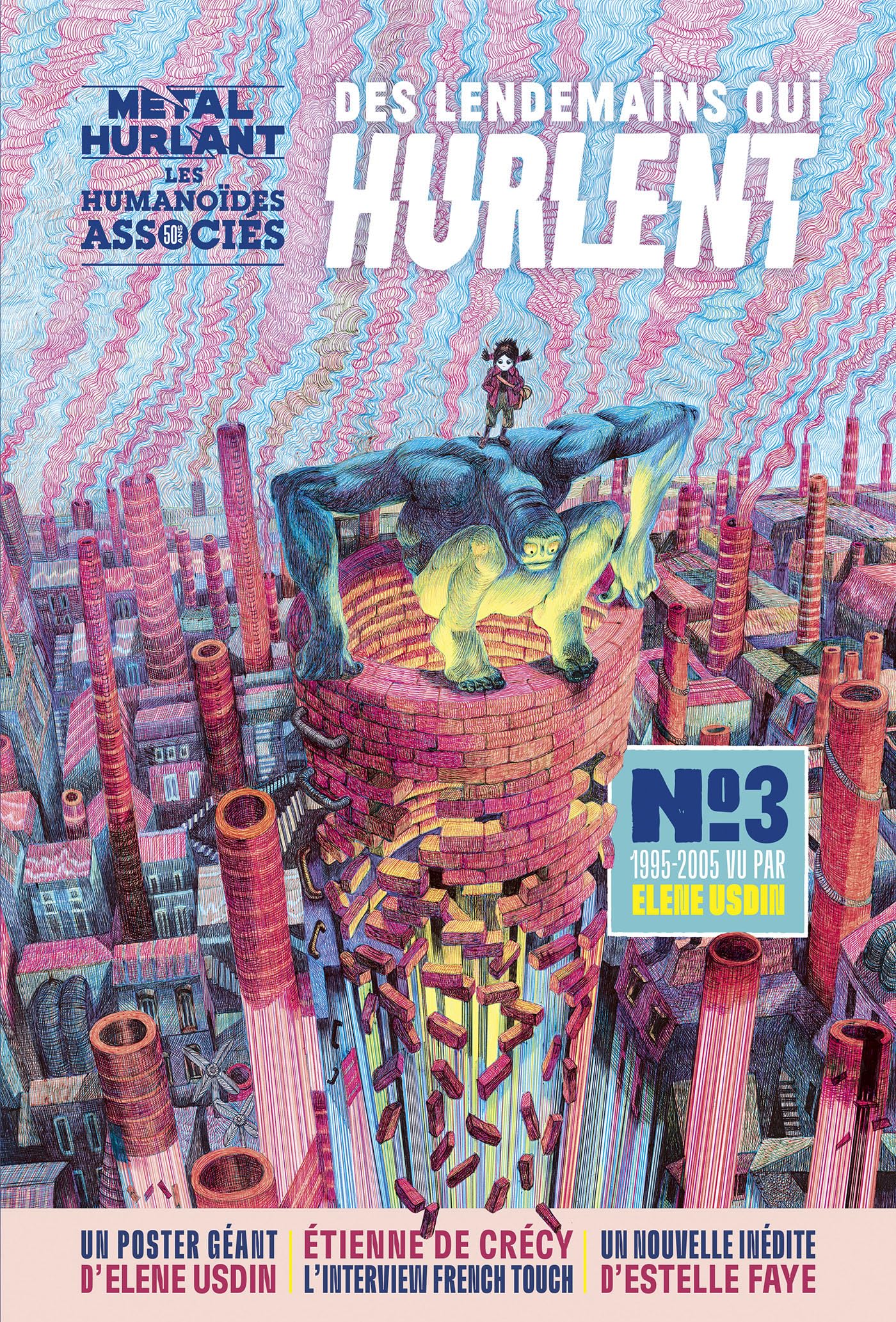 jaquette livre Des Lendemains Qui Hurlent N°3 - Livre Dépliant 1995 - 2005