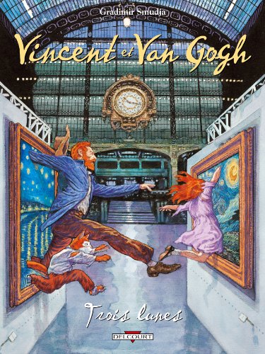jaquette livre Vincent Et Van Gogh Tome 2 - Trois Lunes