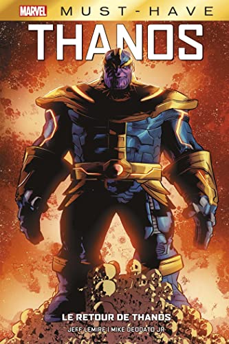 jaquette livre Thanos - Le Retour De Thanos