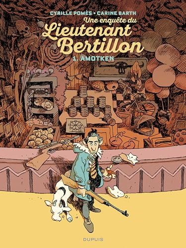 jaquette livre Lieutenant Bertillon Tome 1 - Amotken