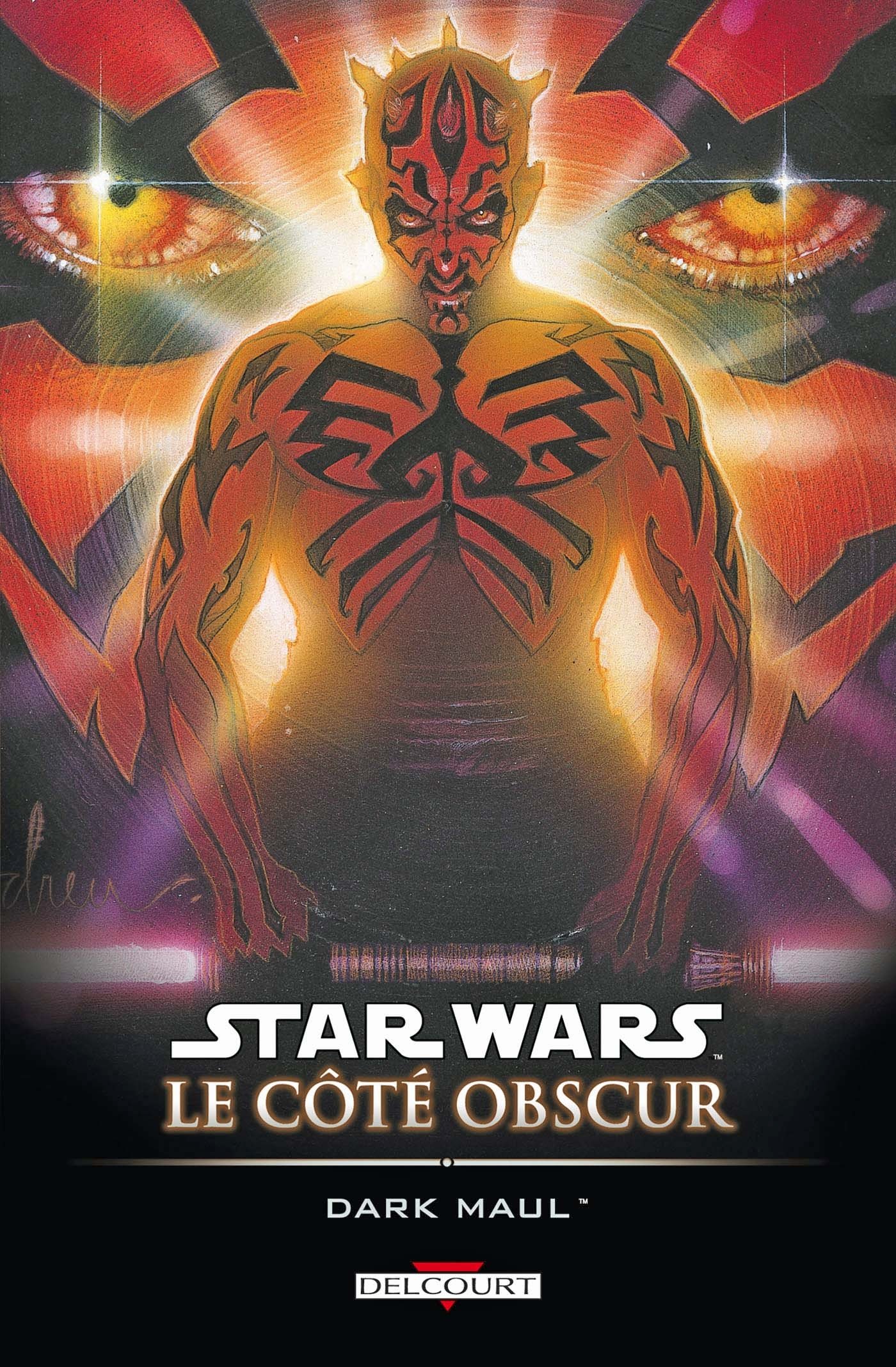 jaquette livre Star Wars, Le côté obscur, Tome 2 : Dark Maul