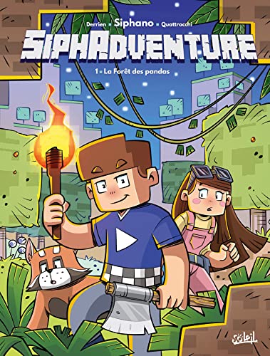 jaquette livre Siphadventure Tome 1 - La Forêt Des Pandas