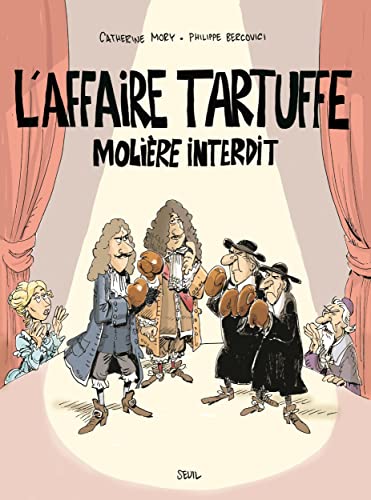 jaquette livre L'affaire Tartuffe - Molière Interdit