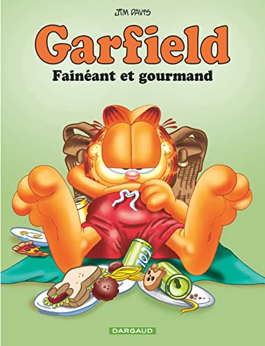 jaquette livre Garfield Tome 12 - Fainéant Et Gourmand