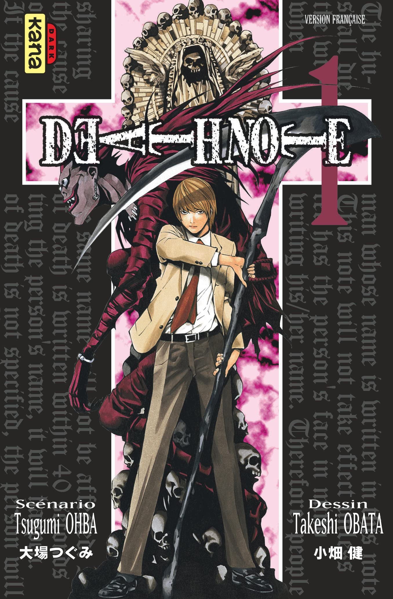jaquette livre Death note Vol.1